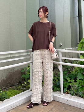ERIKAさん（レディース・161cm）の夏コーディネート
