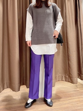 ERIKAさん（レディース・161cm）の冬コーディネート