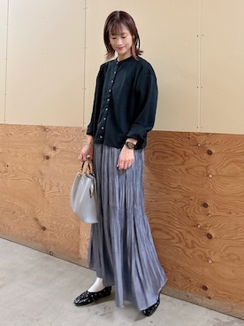 ERIKAさん（レディース・161cm）の秋コーディネート