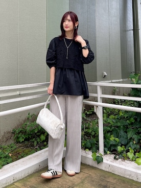 ERIKAさん（レディース・161cm）の秋コーディネート