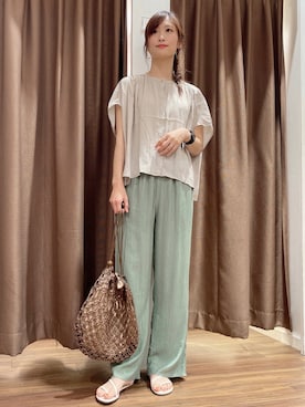 ERIKAさん(レディース・161cm)の夏コーディネート