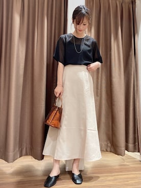 ERIKAさん（レディース・161cm）の夏コーディネート