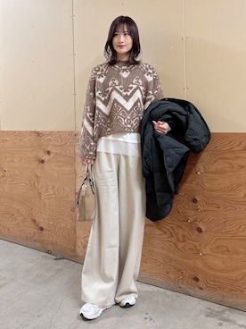 ERIKAさん(レディース・161cm)の冬コーディネート