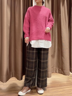 ERIKAさん（レディース・161cm）の秋コーディネート