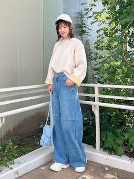 「LEE」｜ERIKAさん（レディース・161cm）の秋コーディネート