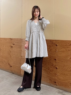 ERIKAさん(レディース・161cm)の春コーディネート
