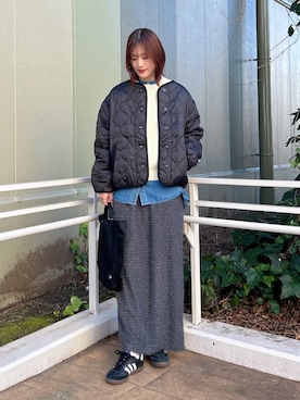 ERIKAさん（レディース・161cm）の冬コーディネート