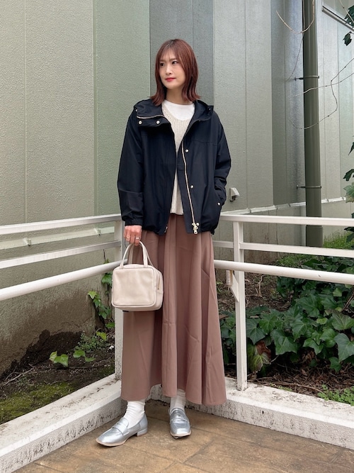 セール】畦Vネックニット×キャミワンピースSET（ワンピース）｜ITEMS