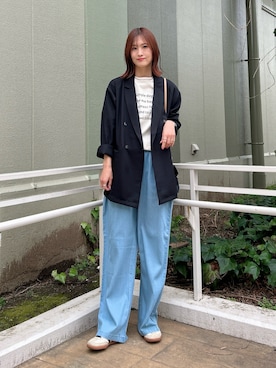 ERIKAさん（レディース・161cm）の春コーディネート