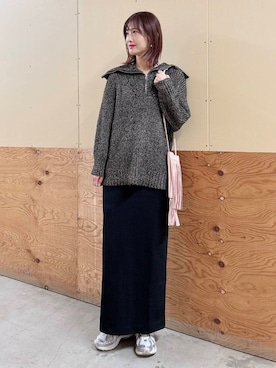 ERIKAさん（レディース・161cm）の秋コーディネート