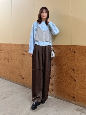 ERIKAさん(レディース・161cm)の秋コーディネート