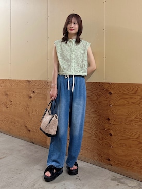 ERIKAさん(レディース・161cm)の夏コーディネート