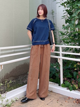 ERIKAさん（レディース・161cm）の秋コーディネート