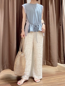 ERIKAさん（レディース・161cm）の夏コーディネート