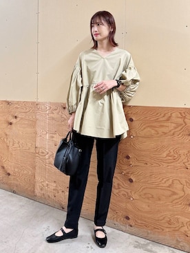 ERIKAさん（レディース・161cm）の秋コーディネート