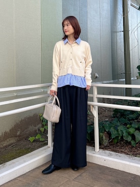 ERIKAさん（レディース・161cm）の冬コーディネート