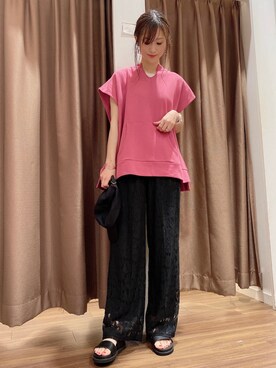 ERIKAさん（レディース・161cm）の夏コーディネート