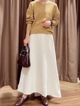 ERIKAさん（レディース・161cm）の秋コーディネート