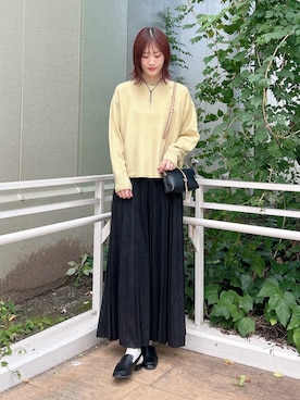 「URBAN RESEARCH DOORS（アーバンリサーチドアーズ）のアイテム（サンダル）」を使った、ERIKAさん（レディース・161cm）の秋コーディネート