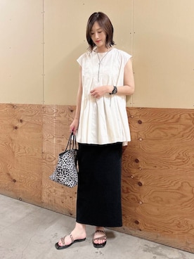 ERIKAさん（レディース・161cm）の夏コーディネート