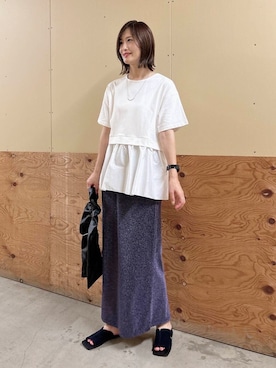 ERIKAさん（レディース・161cm）の夏コーディネート