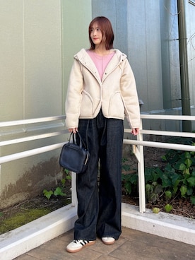 ERIKAさん（レディース・161cm）の冬コーディネート