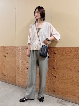 ERIKAさん（レディース・161cm）の夏コーディネート