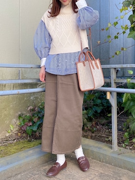 ERIKAさん(レディース・161cm)の冬コーディネート