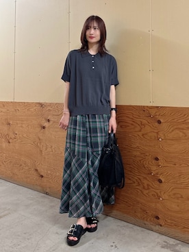 ERIKAさん（レディース・161cm）の夏コーディネート