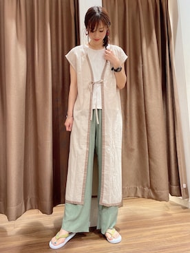 ERIKAさん（レディース・161cm）の夏コーディネート