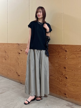 ERIKAさん（レディース・161cm）の夏コーディネート