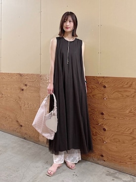 ERIKAさん（レディース・161cm）の夏コーディネート