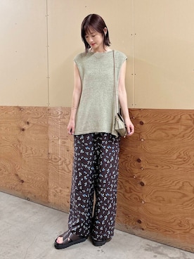 ERIKAさん（レディース・161cm）の夏コーディネート