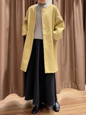 ERIKAさん（レディース・161cm）の秋コーディネート