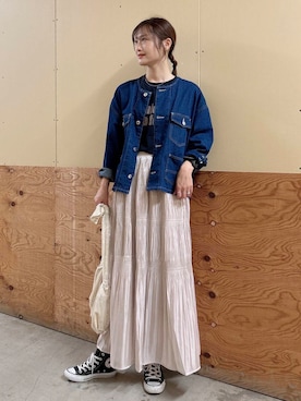 ERIKAさん（レディース・161cm）の秋コーディネート