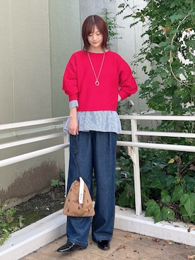 ERIKAさん（骨格ナチュラル・レディース・161cm）の秋コーディネート