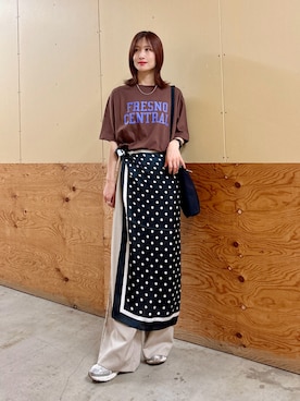 ERIKAさん（レディース・161cm）の夏コーディネート