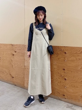 ERIKAさん（レディース・161cm）の春コーディネート