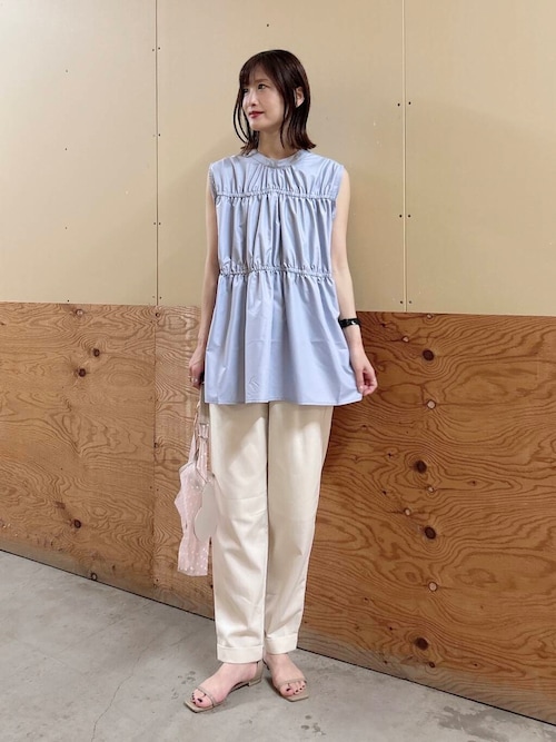 専用です！NECESSARY OR UNNECESSARY リネン混 NECESSARY or UNNECESSARY TWO POCKET SHIRT LINEN [NATURAL] - Fresh
