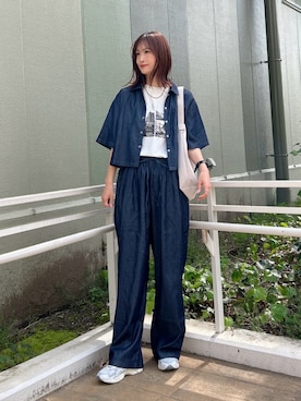 ERIKAさん（レディース・161cm）の春コーディネート