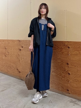 ERIKAさん（レディース・161cm）の秋コーディネート