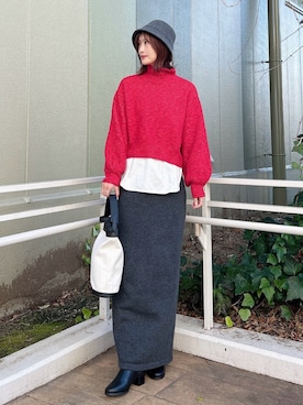 「イエベ春」｜ERIKAさん（レディース・161cm）の秋コーディネート