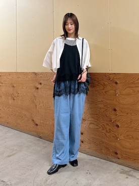 「URBAN RESEARCH Sonny Label（アーバンリサーチサニーレーベル）のアイテム」を使った、ERIKAさん（レディース・161cm）の春コーディネート