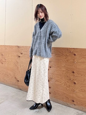 ERIKAさん（レディース・161cm）の秋コーディネート