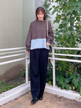 ERIKAさん(レディース・161cm)の秋コーディネート