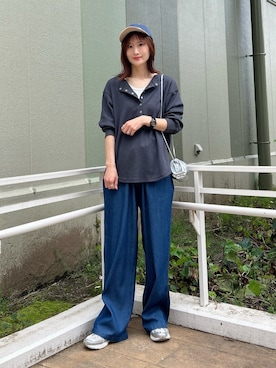 ERIKAさん（レディース・161cm）の春コーディネート