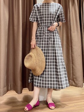 ERIKAさん（レディース・161cm）の夏コーディネート