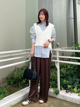 「URBAN RESEARCH DOORS(アーバンリサーチドアーズ)のアイテム(バッグ)」を使った、ERIKAさん(レディース・161cm)の秋コーディネート
