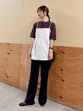 ERIKAさん（レディース・161cm）の夏コーディネート