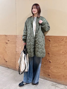 ERIKAさん（レディース・161cm）の冬コーディネート